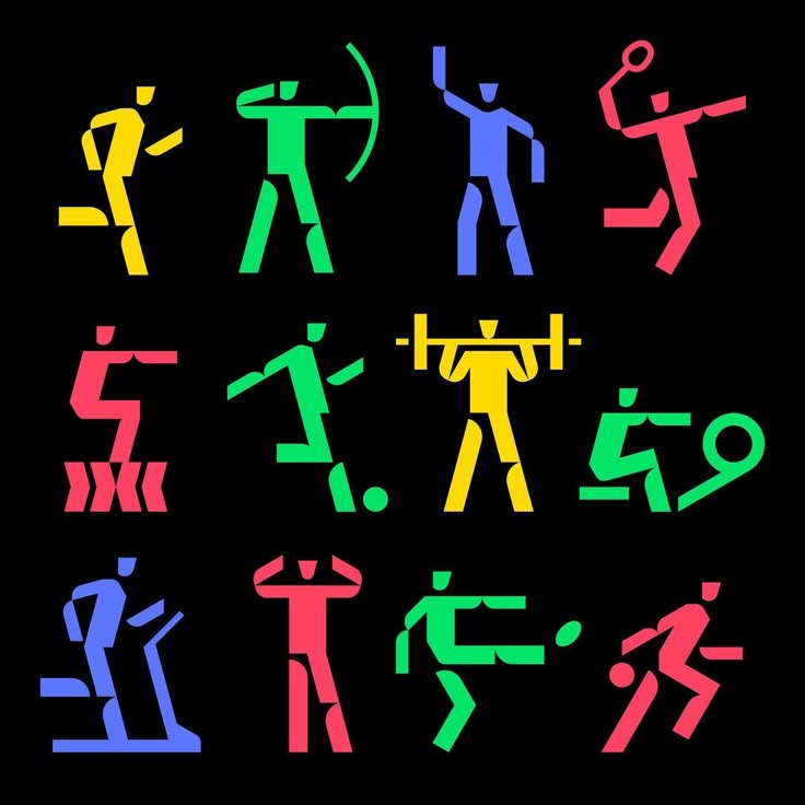 Evgeniy Artsebasov | Sport activities icons for AURA app. Co