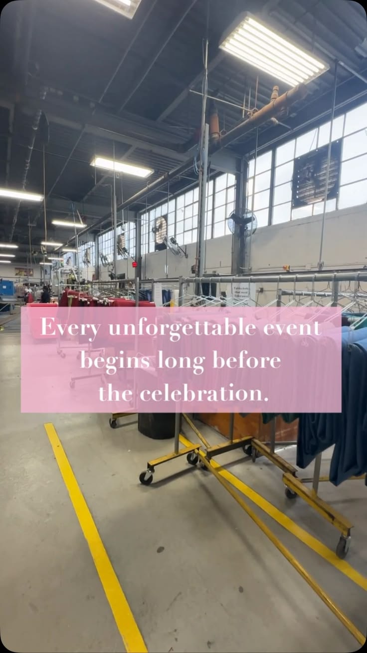 Every unforgettable event begins long before the celebration