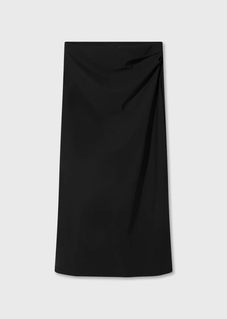 Sommer | REYEM Asymmetric Midi Skirt