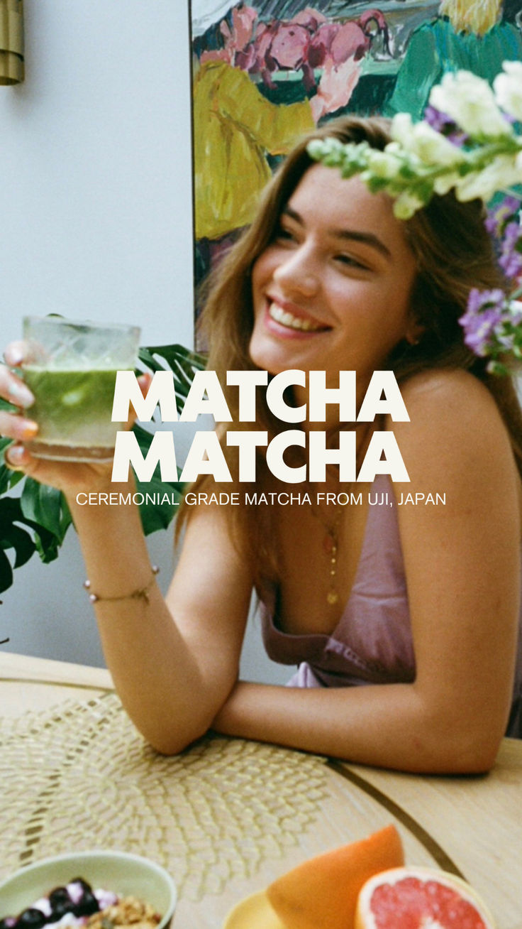 Premium Ceremonial Grade Matcha, Sourced from Uji, Japan.
