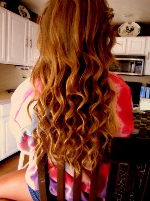 Wavy hair