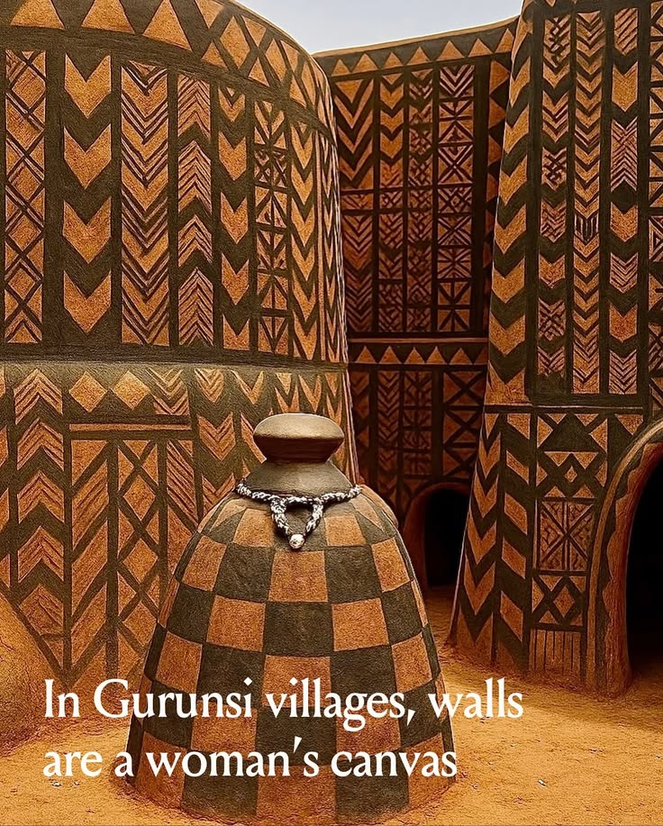 In Gurunsi villages across southern Burkina Faso and norther