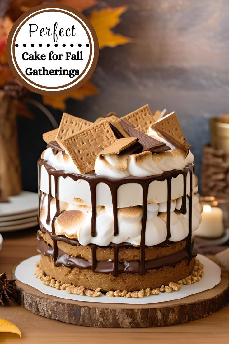 Looking for a show-stopping dessert for your fall party? Try