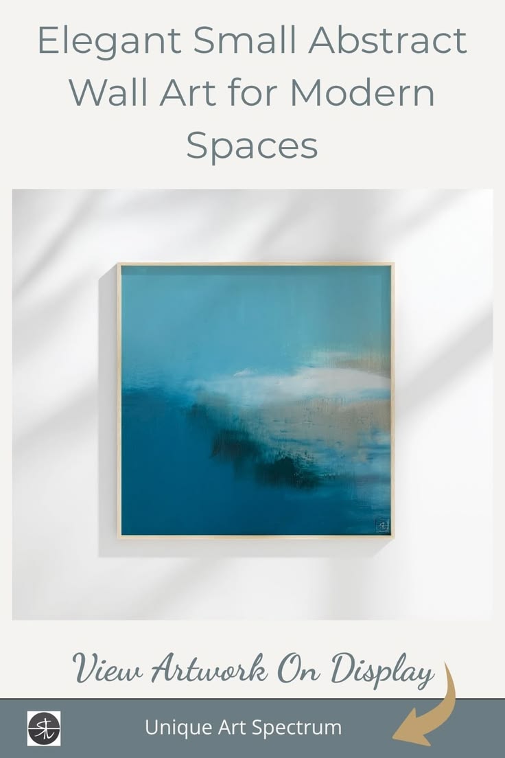 Create a sophisticated, cohesive display with unique abstrac