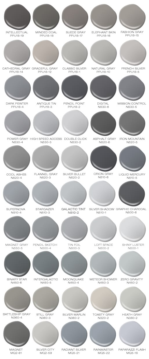 Do you love the color grey? Colorfully BEHR has compiled a s