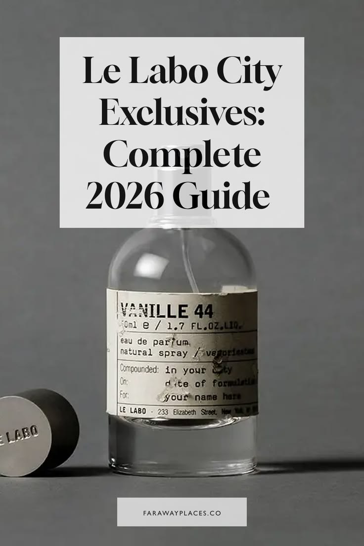 A complete guide to all Le Labo City Exclusives, ranked — pl