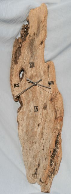Driftwood Clock by Jan Dickers Ocean Art