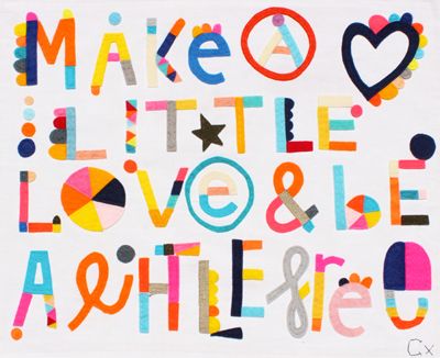 MAKE A LITTLE LOVE & BE A LITTLE FREE