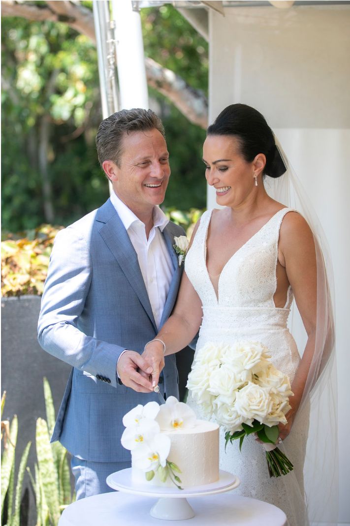 🩵✨️ERIC + MARISSA'S Noosa wedding ✨️🩵'Hi Carla, Your cake is