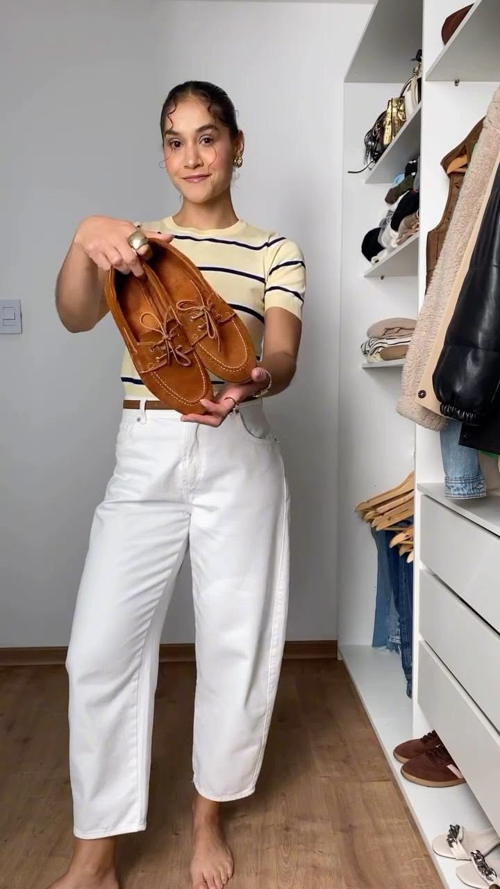 inspo look com mocassim Brida🤎Muse @marina_llima > amamos! I