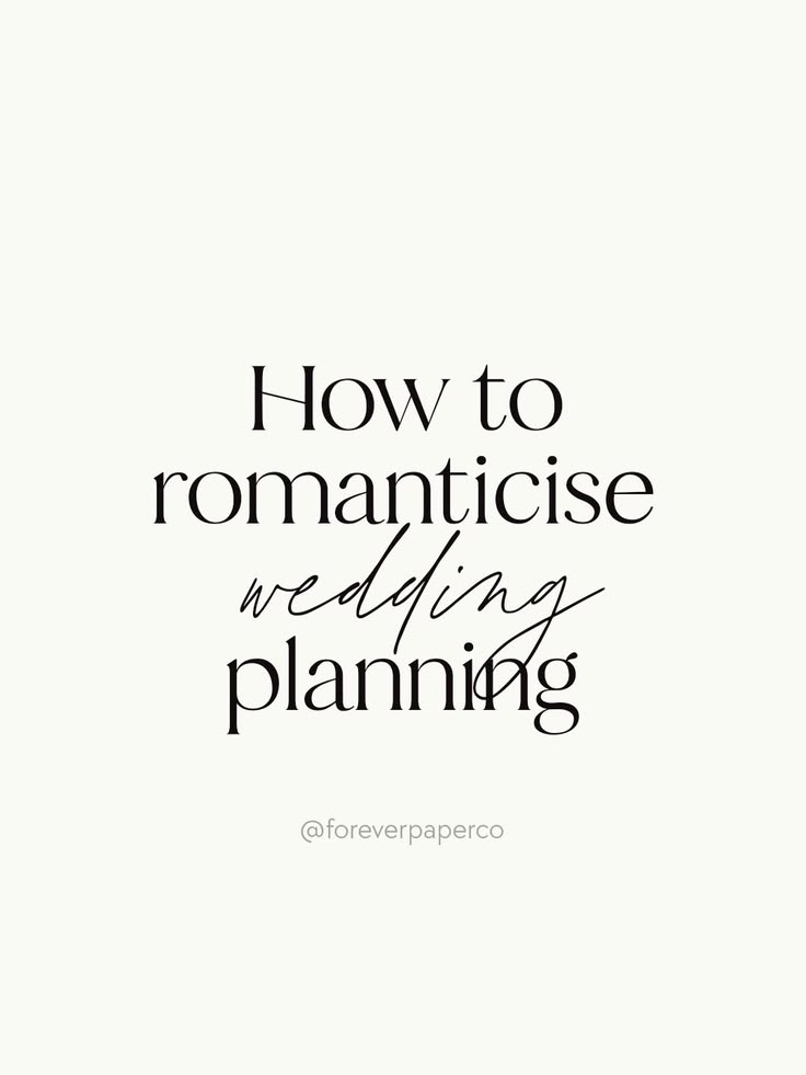 Finding wedding planning stressful? Here’s how we’d make it 