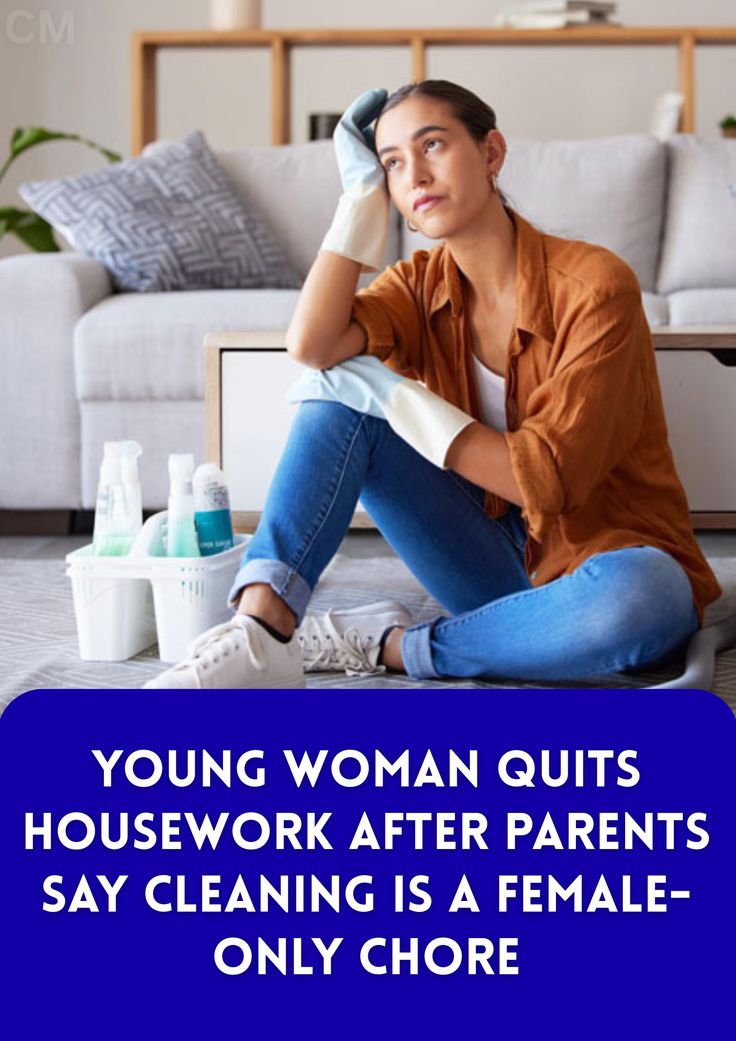 This refusal to help around the house drew sharp criticism—a