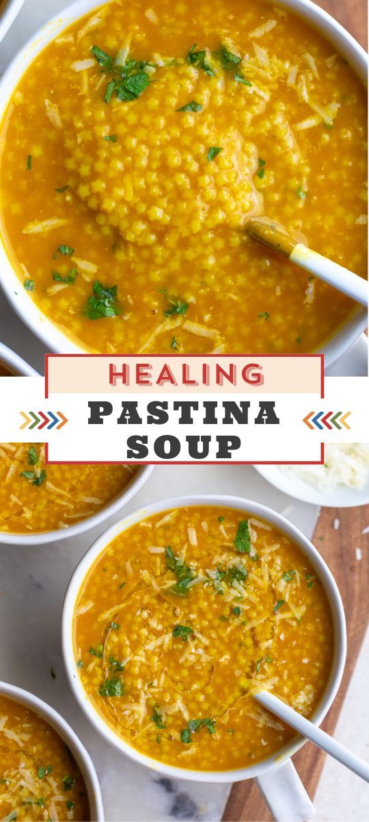 Italian Penicillin is the ultimate healing soup! A silky pas