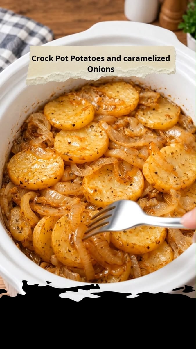 342K views · 3.8K reactions | Crock Pot Potatoes and Caramel