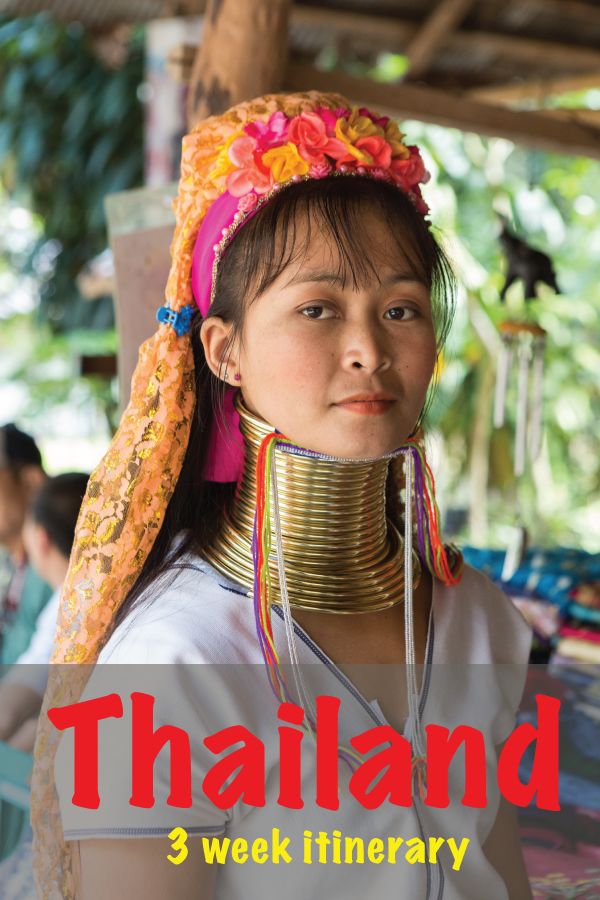 This Thailand 3 week itinerary lets you see the country nort