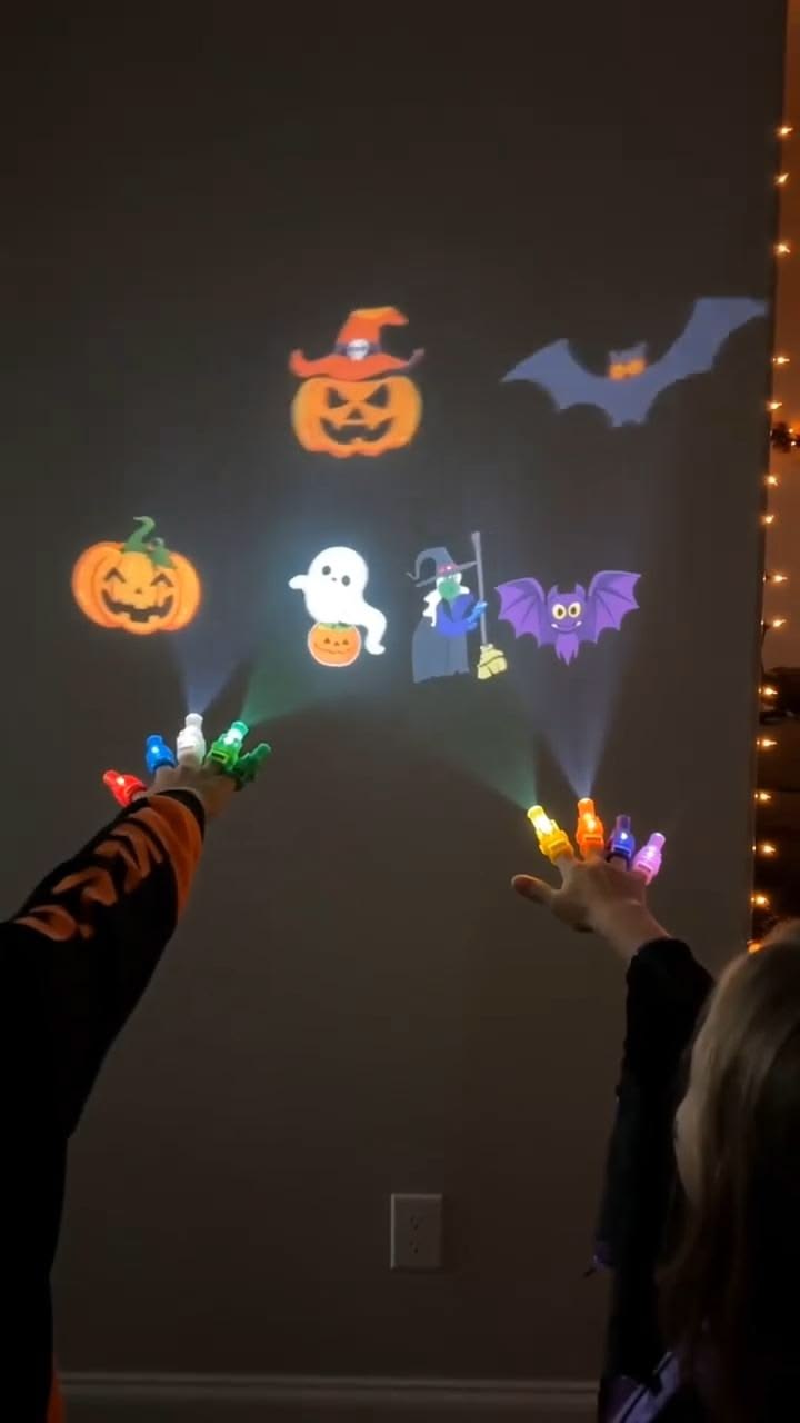 Imagine pointing your finger... and seeing a spooky projecti