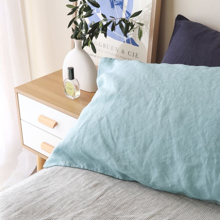 Say hello to our Ocean Pillowcases. A beautiful cool colour 