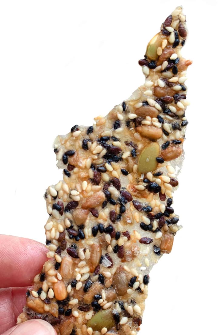 You will love how easy it is to make these seed crackers and