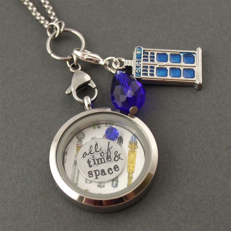 All of Time and Space Floating Locket Set - Spiffing Jewelry