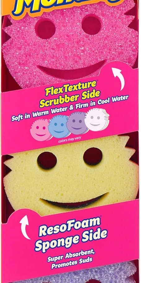 *this pin contains affiliate link
Scrub Mommy is dishwasher 