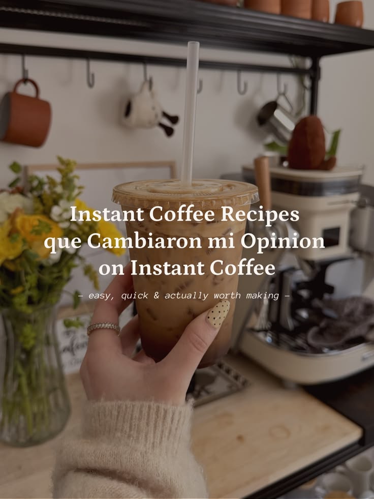 Este año we are changing the sigma that instant coffee can m