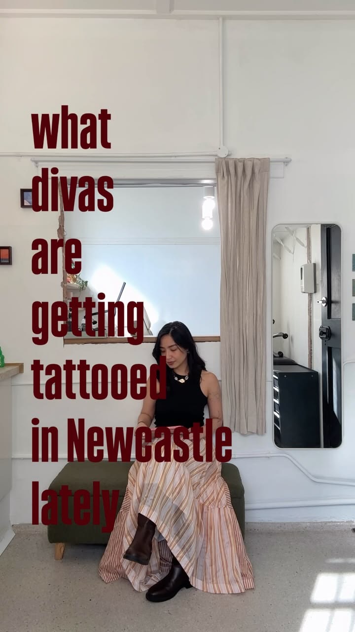 what divas are getting tattooed in Newcastle lately 😮‍💨🤌🏽