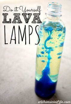 Such simple items can be transformed into a cool activity th