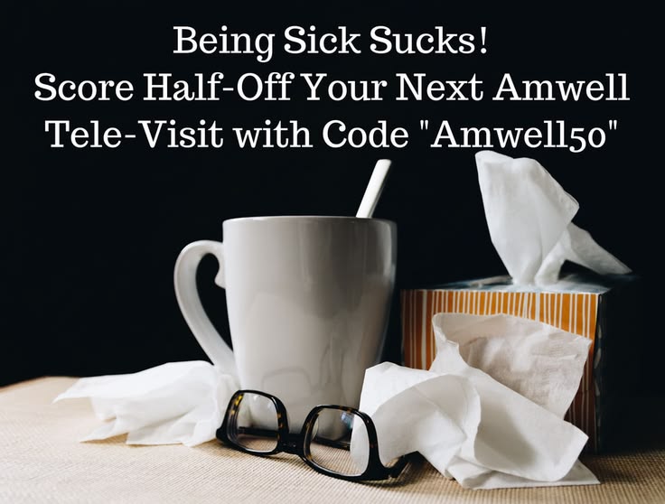 Score Half-off Your Next Amwell Urgent-Care Visit #GetWellWi