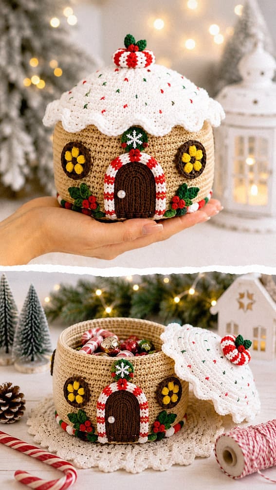 Bring storybook charm to your holiday decorating with this F