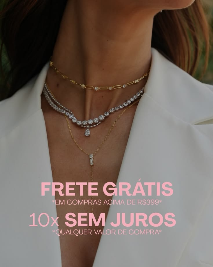 FRETE GRÁTIS ESSA SEMANA! 💖

Acima de R$399 o frete sai por 