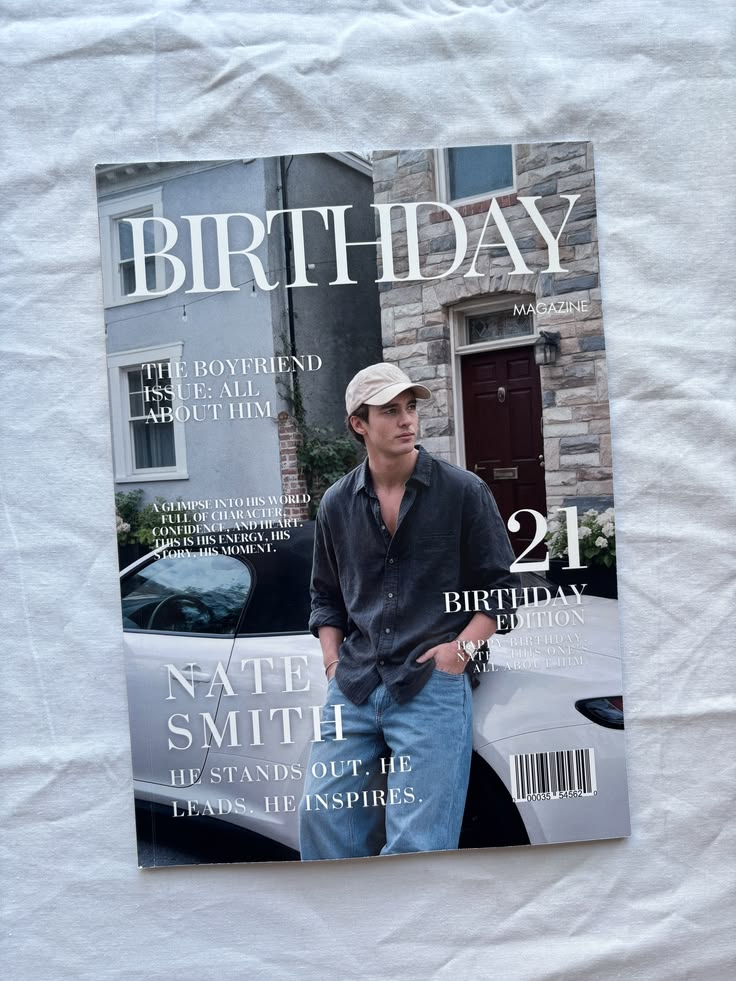 A little magazine celebrating him 🤍 Favorite photos, funny s