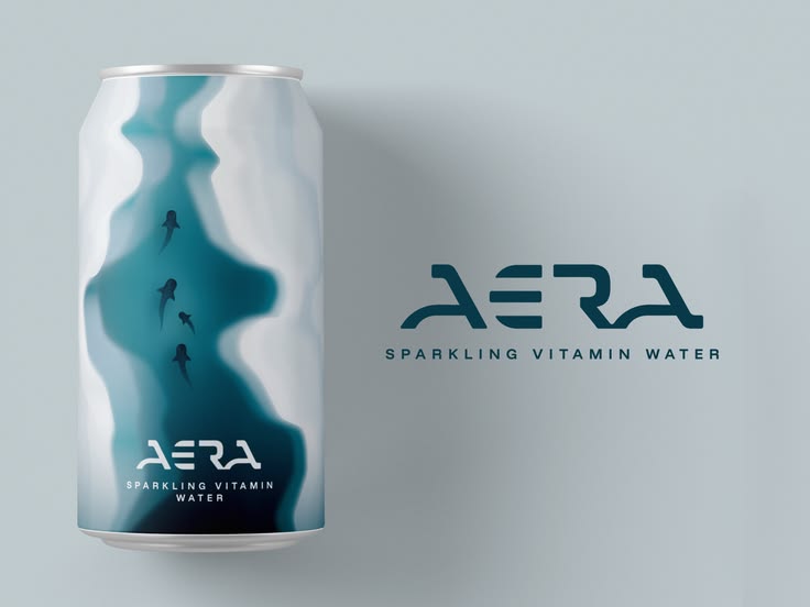Sparkling vitamin water branding by Diana Hlevnjak