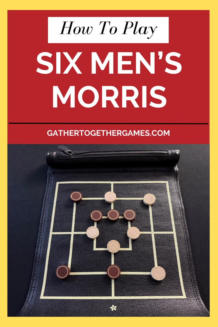 Learn how to play Six Men’s Morris with this easy-to-follow 