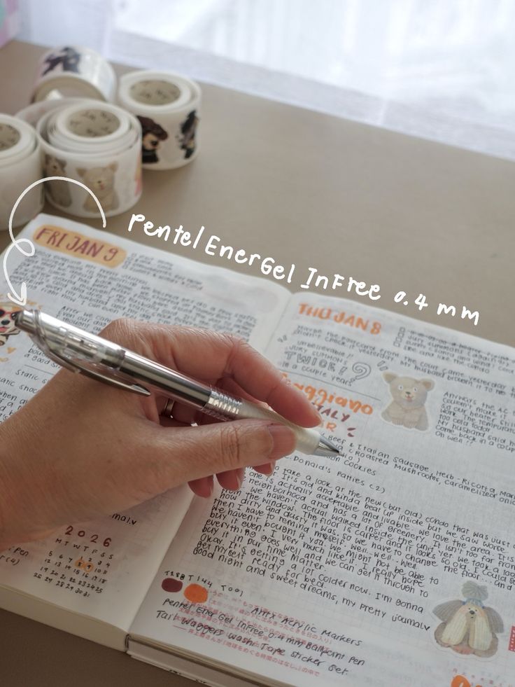 It works great on Hobonichi Cousin. The link below goes to t