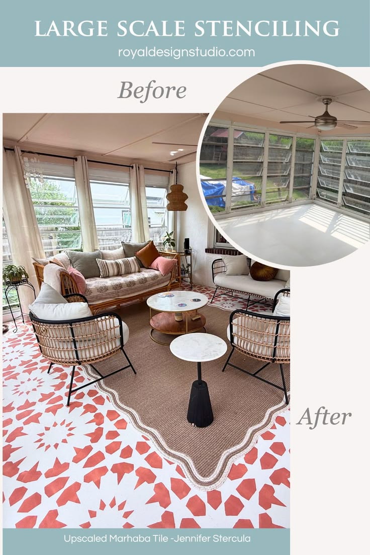 Transform floors, patios, and feature walls with the Upscale