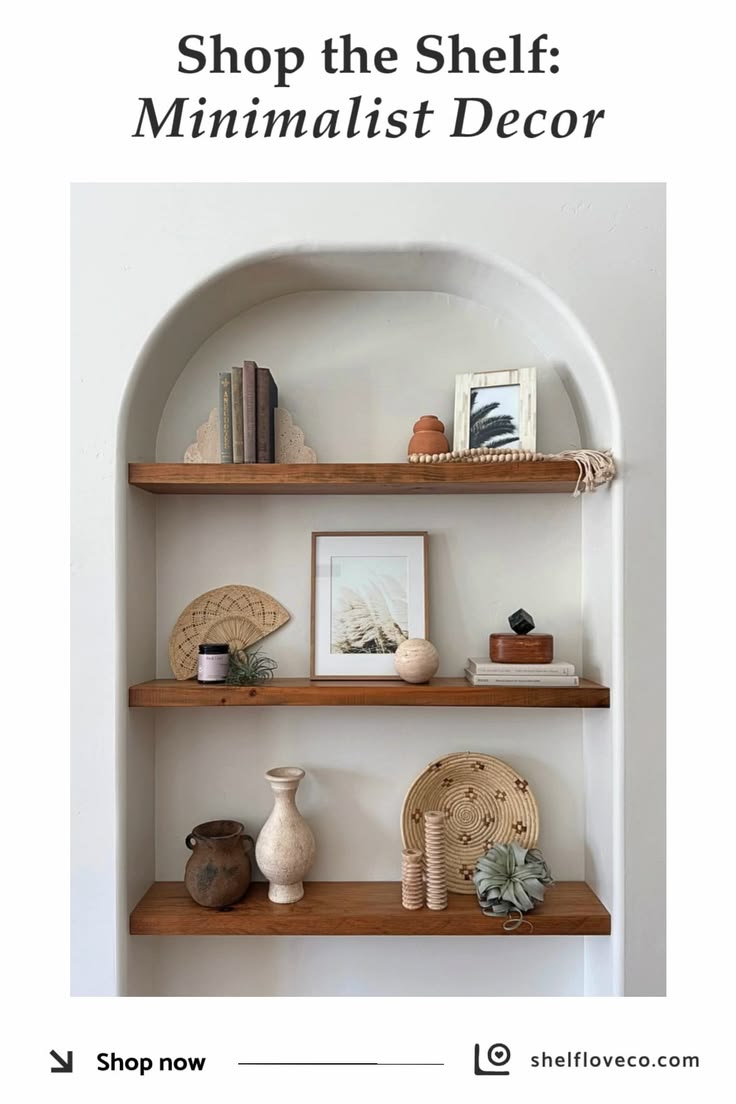 See a minimalist shelf come together piece by piece. Layer w