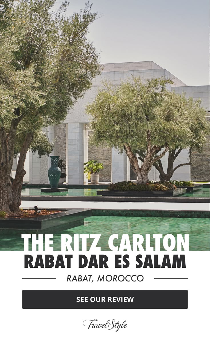 Checking into the Ritz-Carlton Rabat Dar Es Salam, we found 