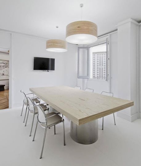 Sillas Gas de #stua para Oficinas en color blanco para logra