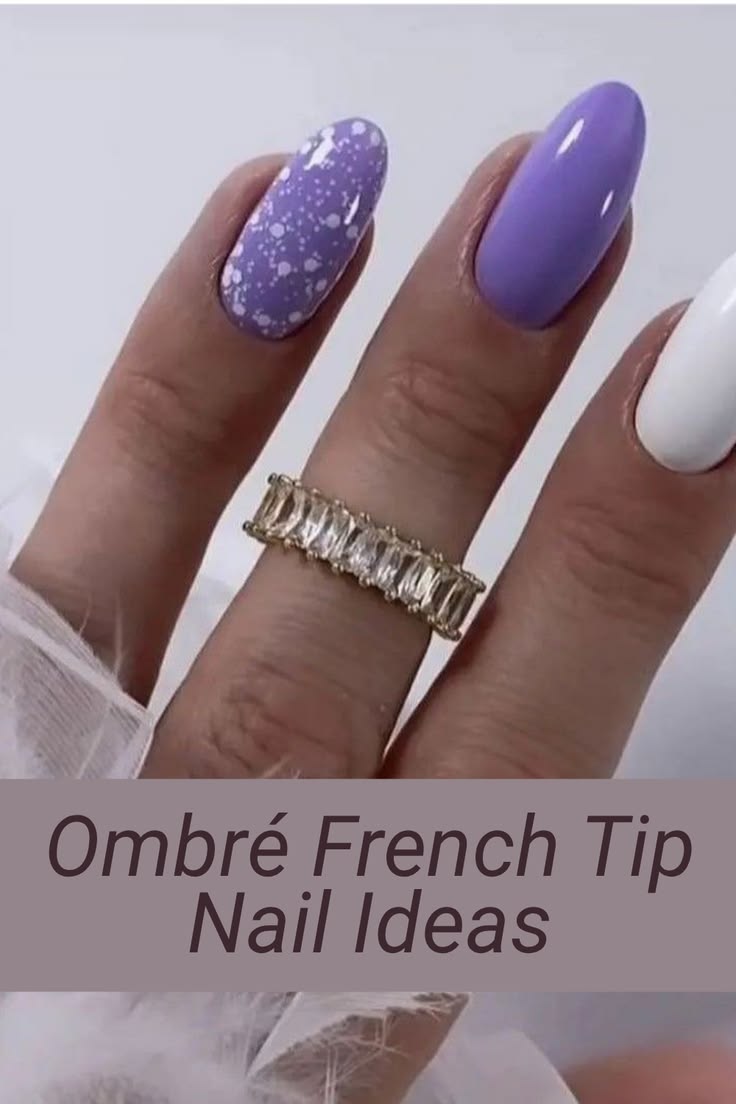 Elevate your nails with these stunning ombré French tip idea