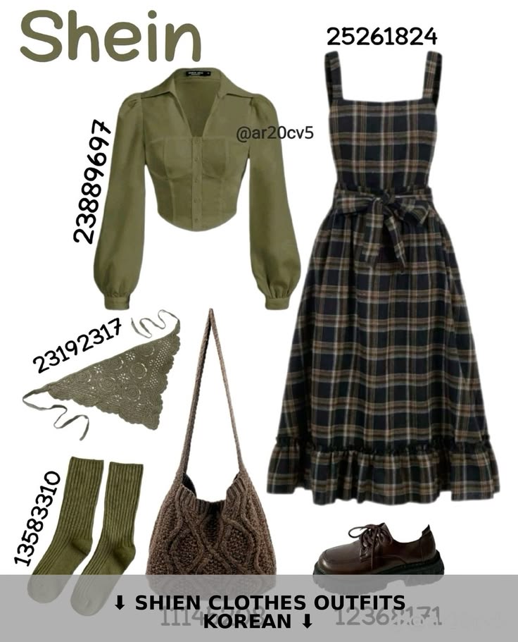 Dark Academia Shein Finds, Shein Cottagecore Outfits, Shein 