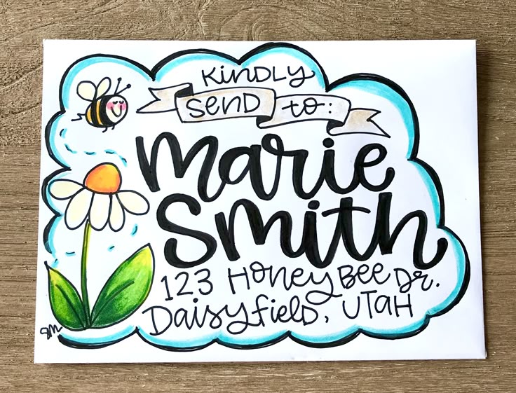 I love sending little pieces of art out into the world!