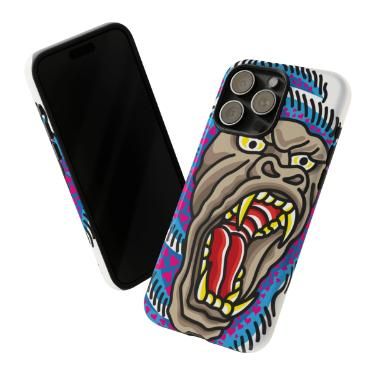OldSchool Gorilla By Kubilay Kucuk * INK2D LTD * Tough Cases