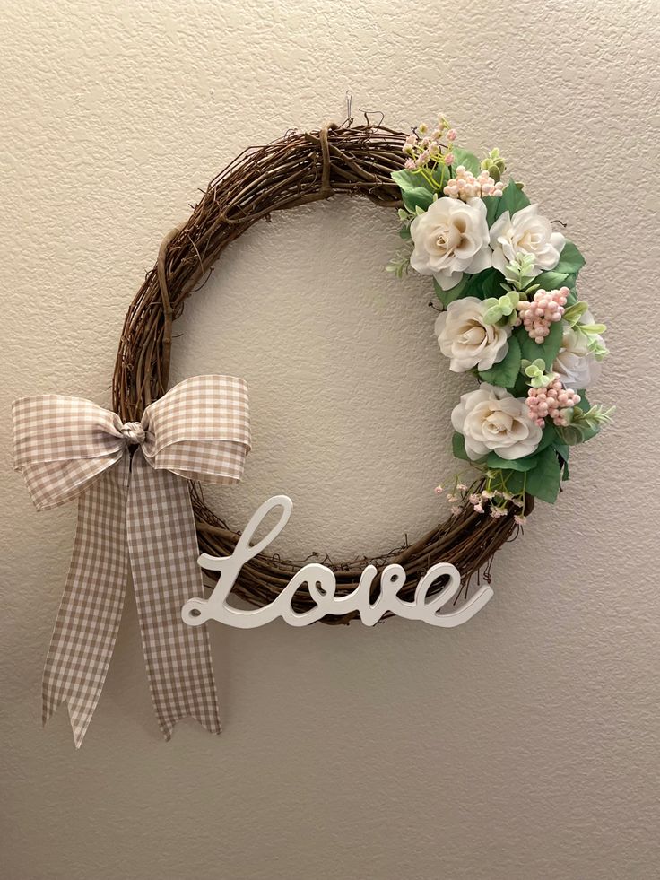 Diy valentine’s wreath