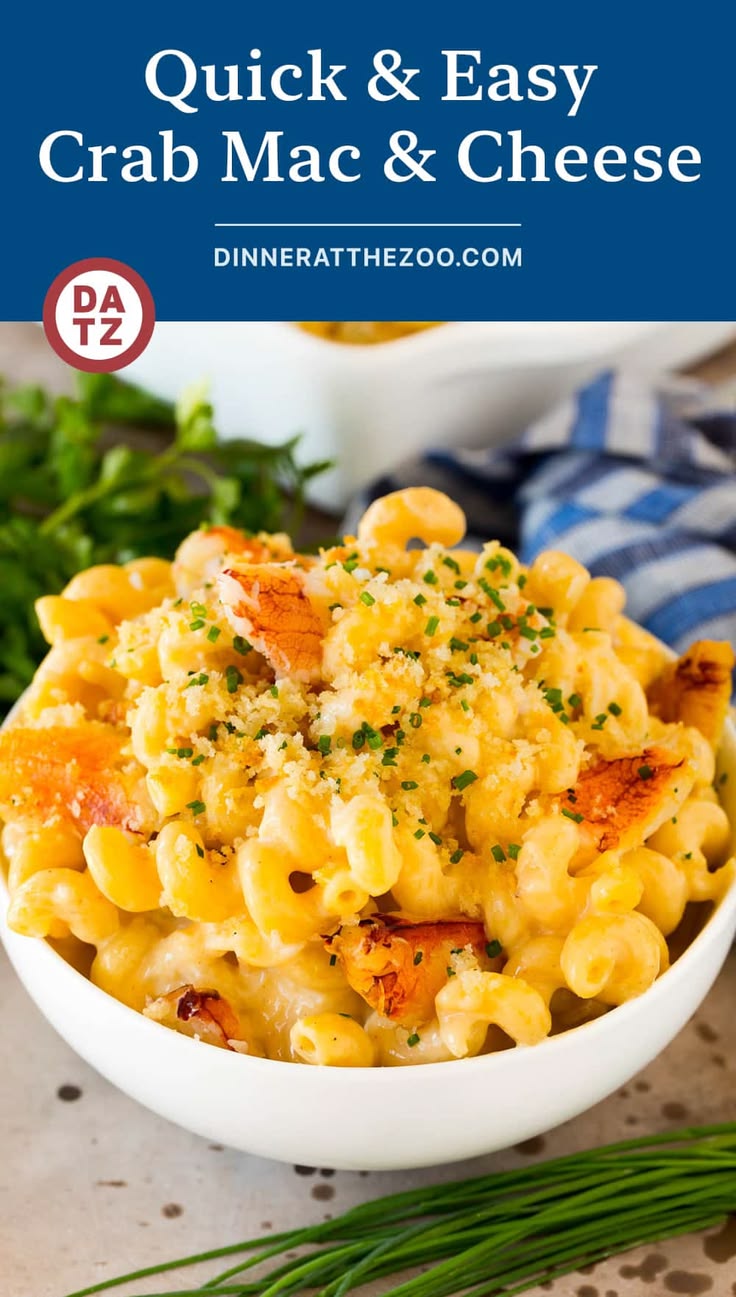 Crab Mac and Cheese