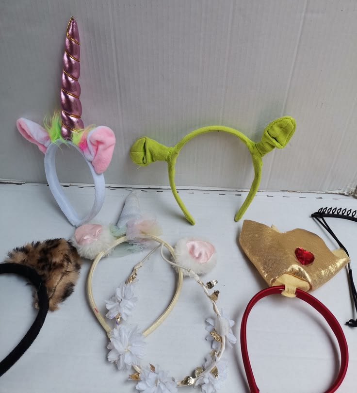 Check out Headband Job Lot Bundle Set Used Kids Headbands Wo