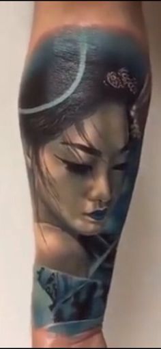 Geisha tattoo