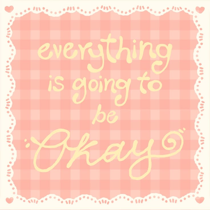 a little message we all might need to hear right now (I know