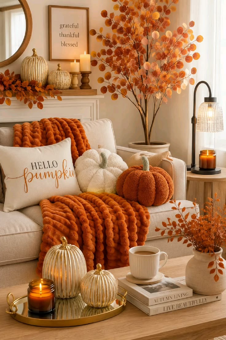 Create a cozy and inviting home this fall with these beautif