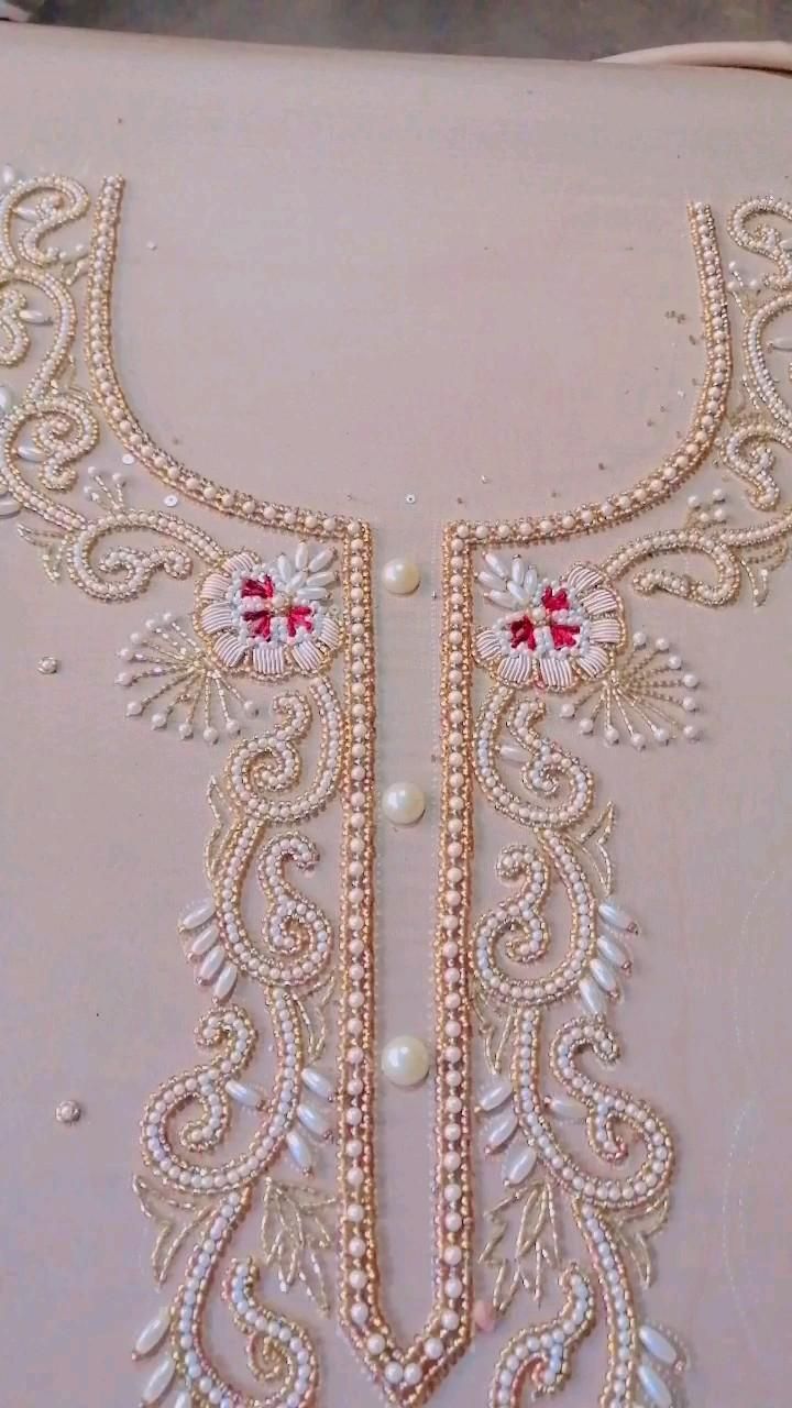 #fashion #handmade #embroidery #chandigarh #zari #zardosi #b