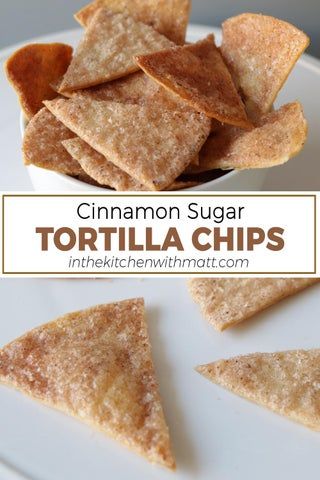 Cinnamon Sugar Tortilla Chips : 4 Steps (with Pictures) - In